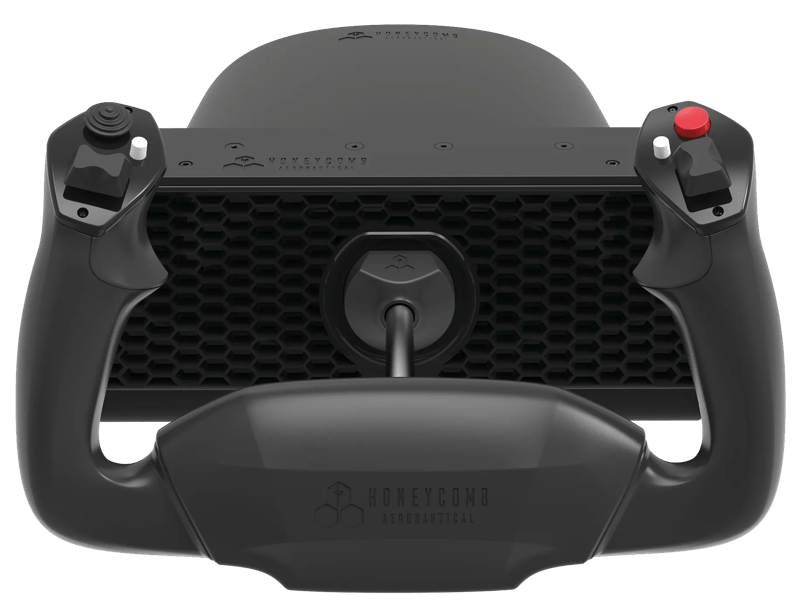 Honeycomb Alpha Flight Controls Lite Yoke en Switch Panel PC en Mac