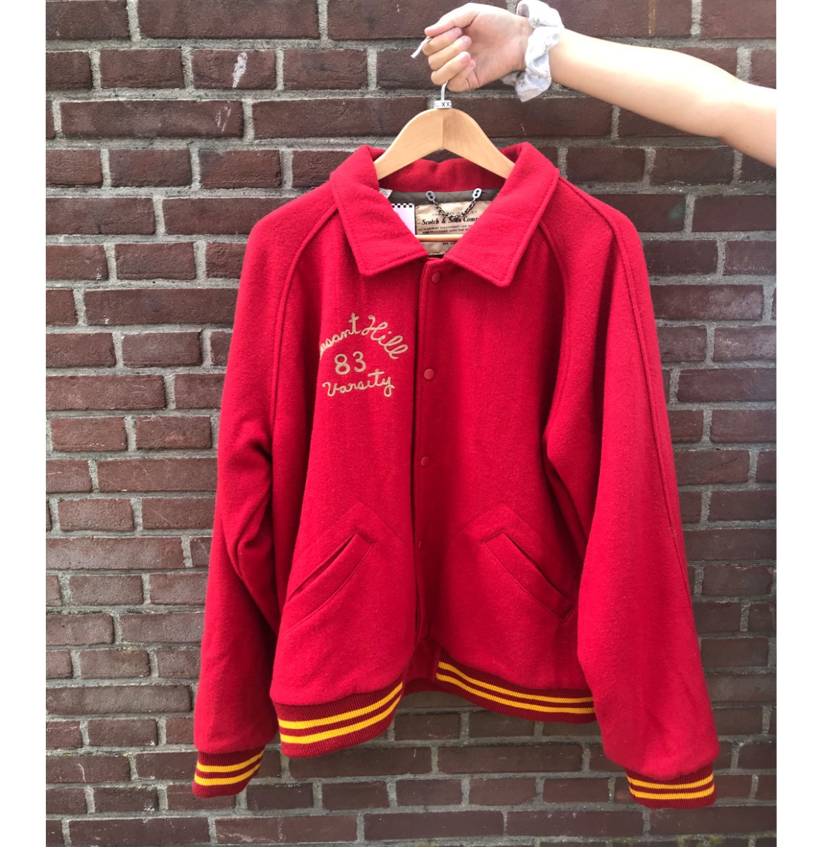 Honkbal Jas Retro Style Scotch & Soda Company - XXL (Gebruikt) | Fiftiesstore