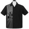 Hot Rod Burst Shirt Black-S | 29% korting | Steady Clothing