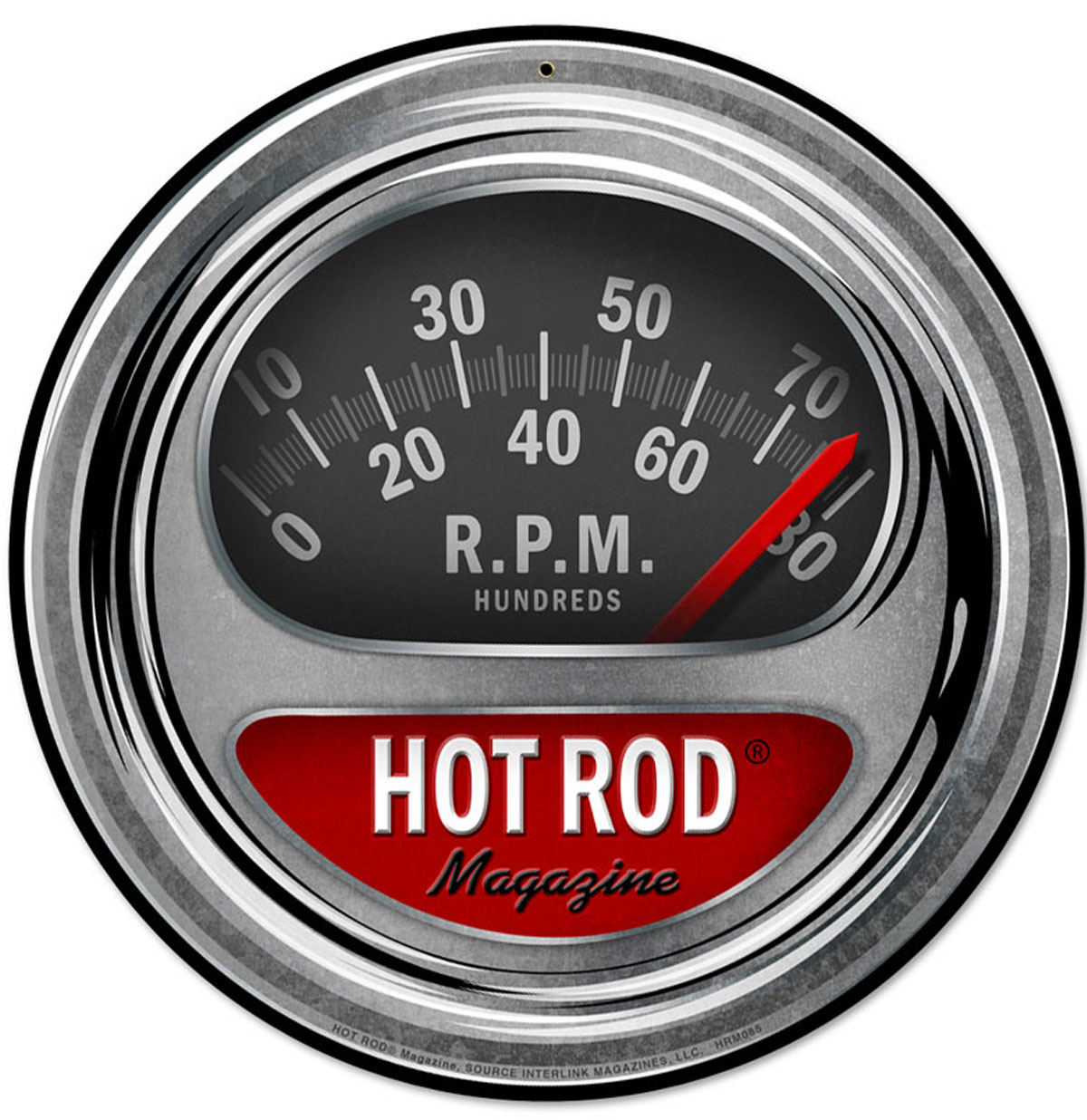 Hot Rod Tag Zwaar Metalen Bord | Fiftiesstore