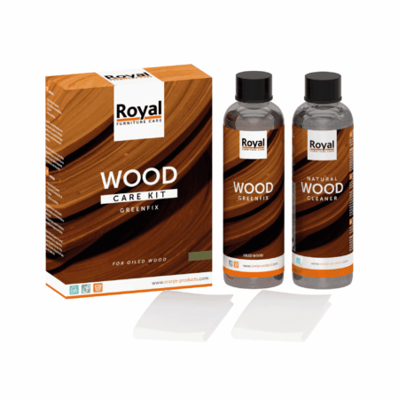 Hout beschermingskit Greenfix + cleaner | Oranje Furniture Care