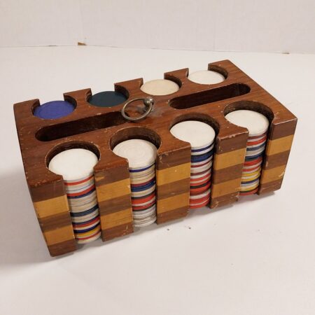 Houten Poker Chip Houder | The Dutch Pickers