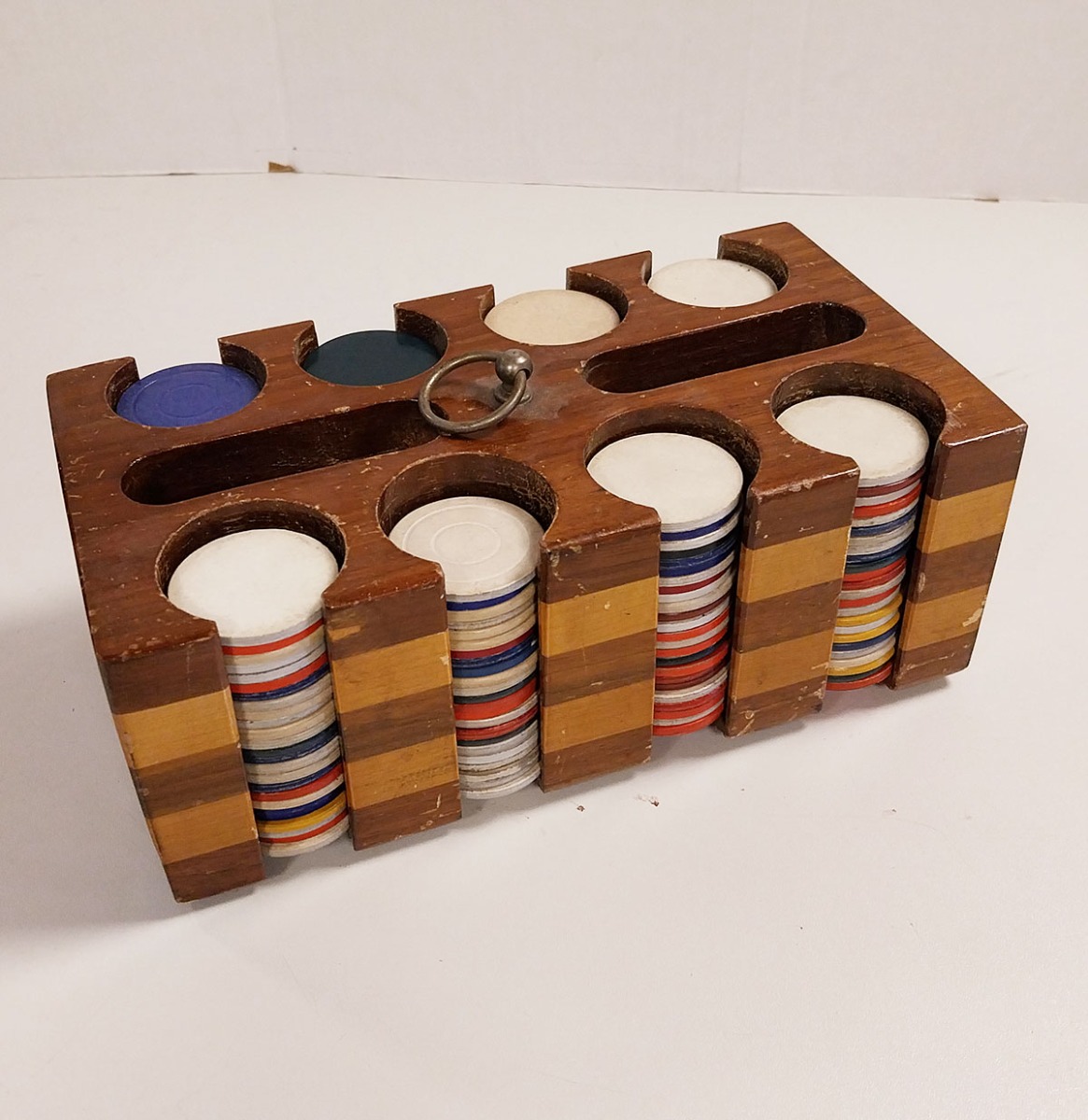 Houten Poker Chip Houder | The Dutch Pickers