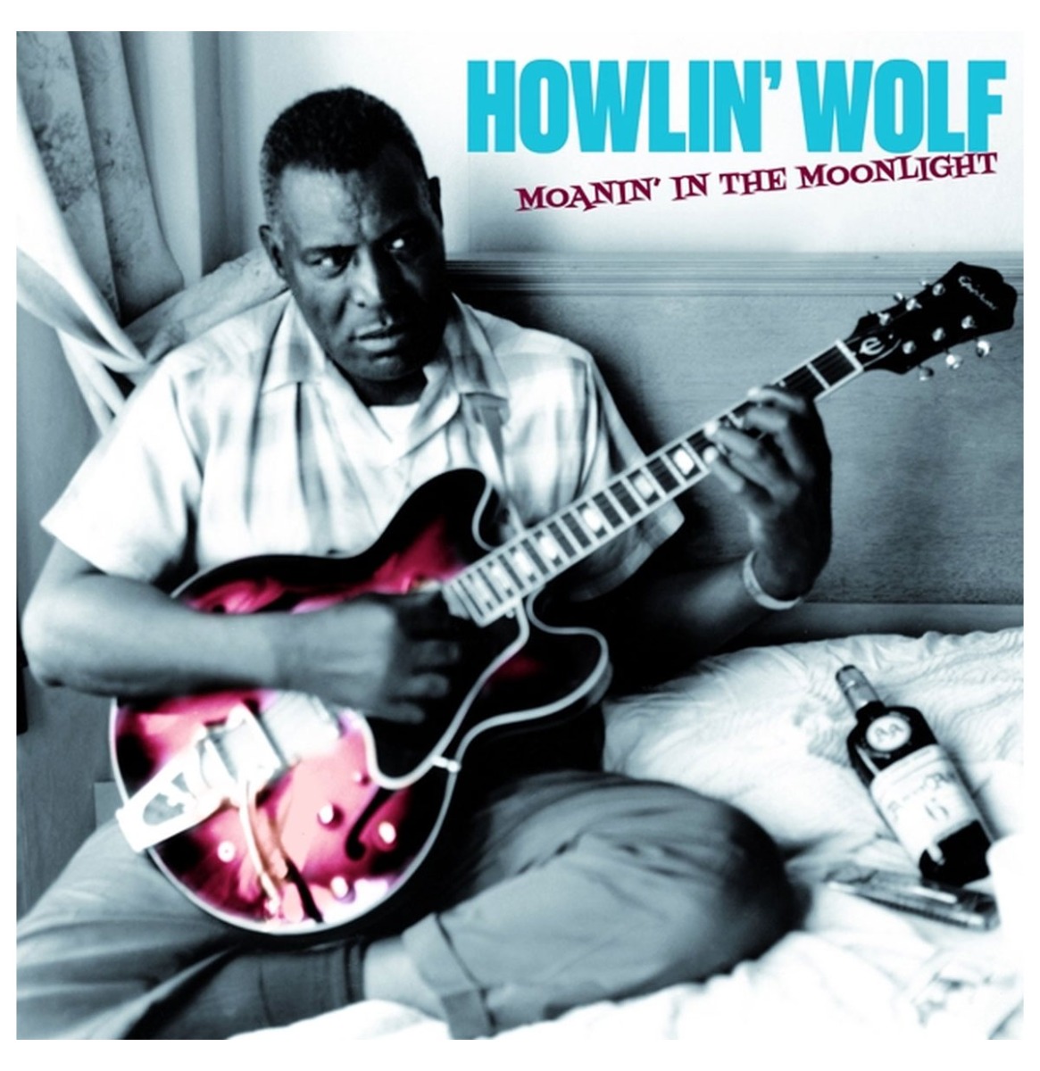 Howlin' Wolf - Moanin' In The Moonlight - Beperkte Oplage - Blauw Gekleurd Vinyl (LP) | Fiftiesstore