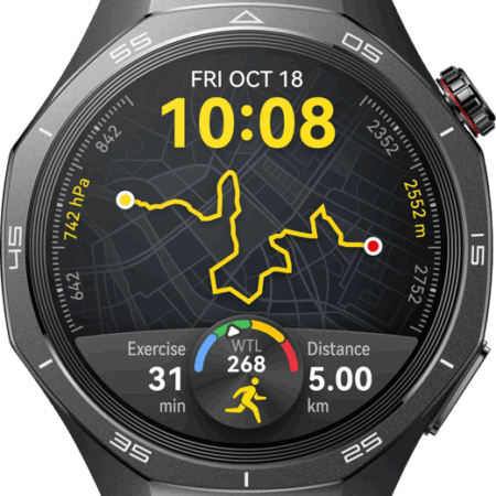 Huawei Watch GT5 Pro 46mm Grijs/Zwart
