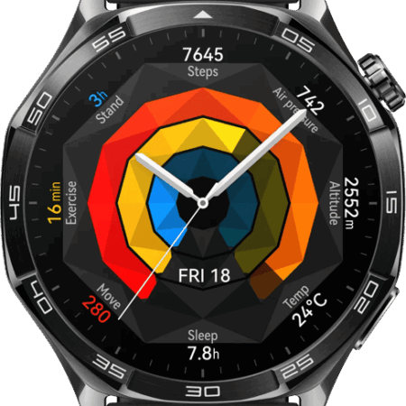 Huawei Watch GT5 Zwart 46mm