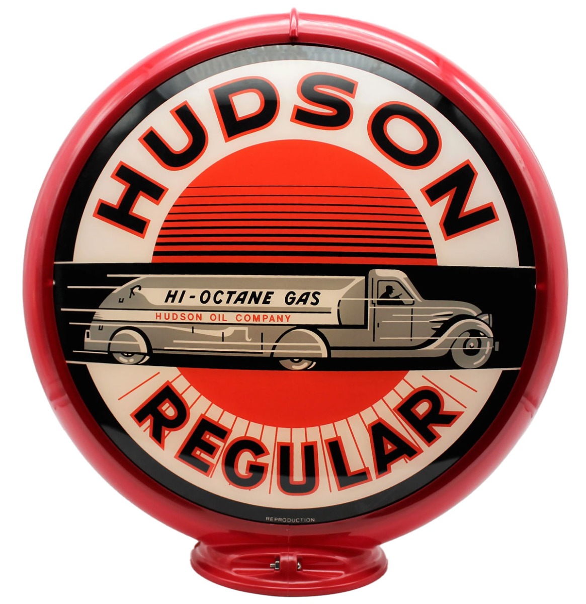 Hudson Regular Benzinepomp Bol - Glazen Lenzen | Fiftiesstore