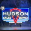 Hudson Sales Service Neon Verlichting 80 x 50 cm - Blauw