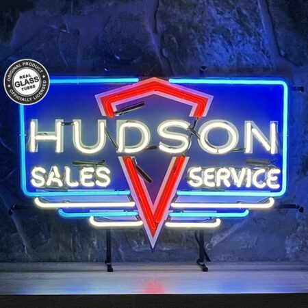 Hudson Sales Service Neon Verlichting 80 x 50 cm - Blauw