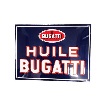 Huile Bugatti Emaille Bord - 40 x 30cm | Fiftiesstore