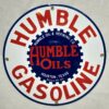 Humble Gasoline Emaille Bord | Fiftiesstore