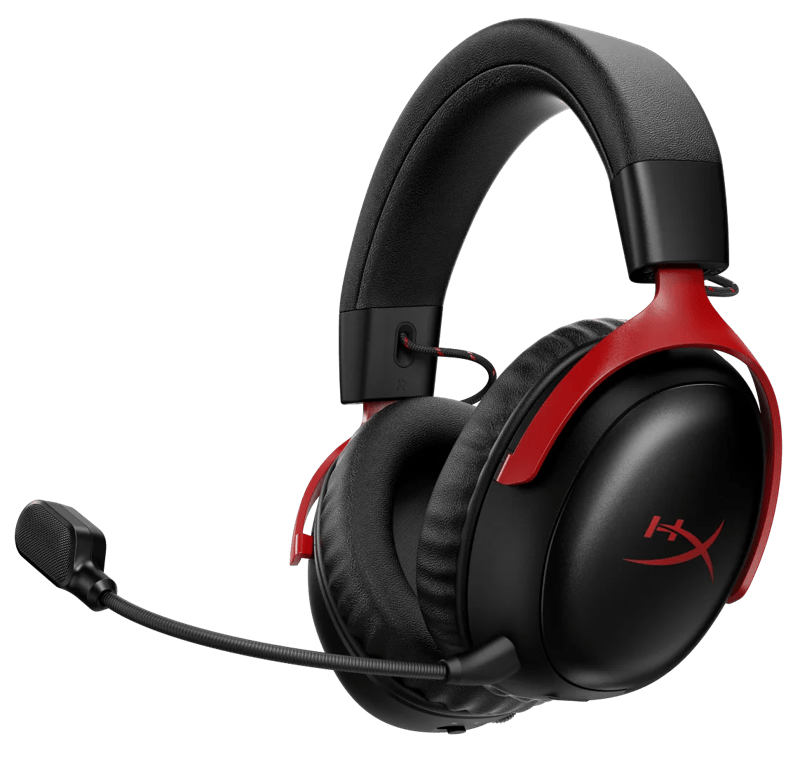 HyperX Cloud III S Wireless Rood/Zwart