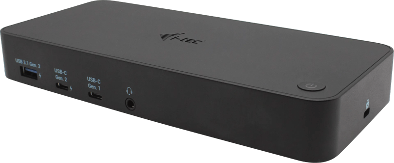 I-tec 4K Triple Monitor Docking Station 100W