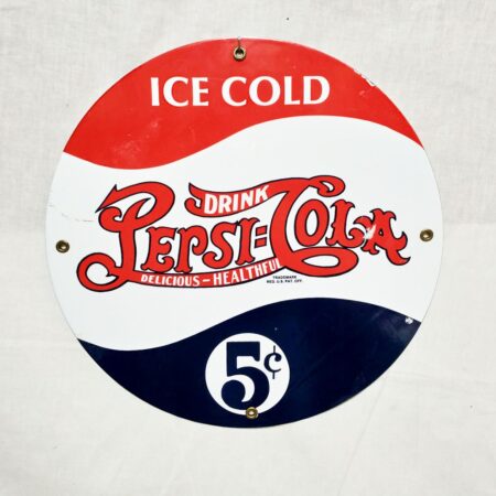 Ice Cold Pepsi-Cola Emaille Bord 12" / 30 cm | Pepsi