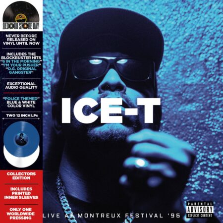 Ice-T - Live In Montreux Festival (Donker Blauw & Wit Vinyl) (Record Store Day 2025) 2 (LP) | Fiftiesstore