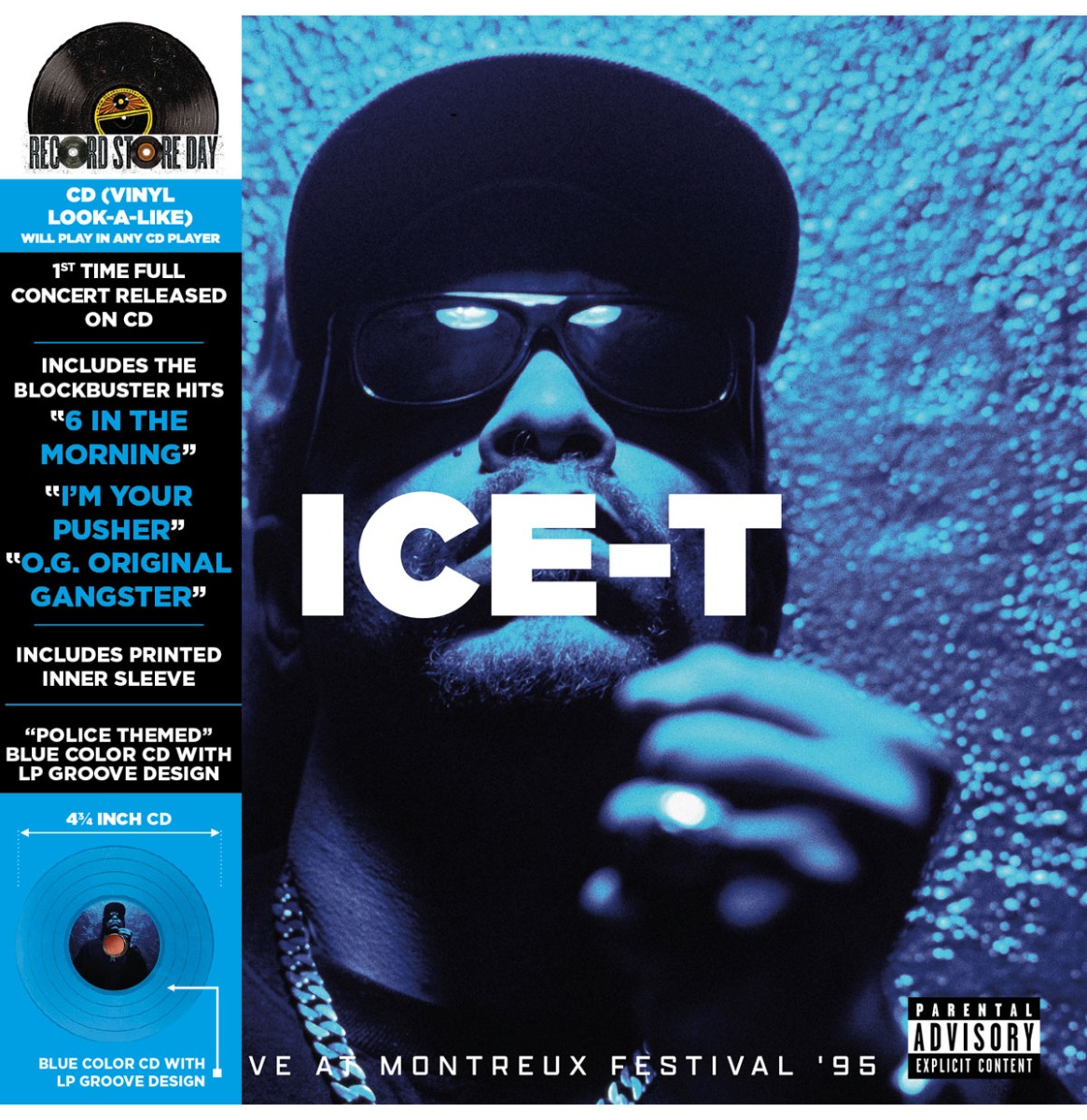Ice-T - Live In Montreux Festival (Record Store Day 2025) CD | Fiftiesstore