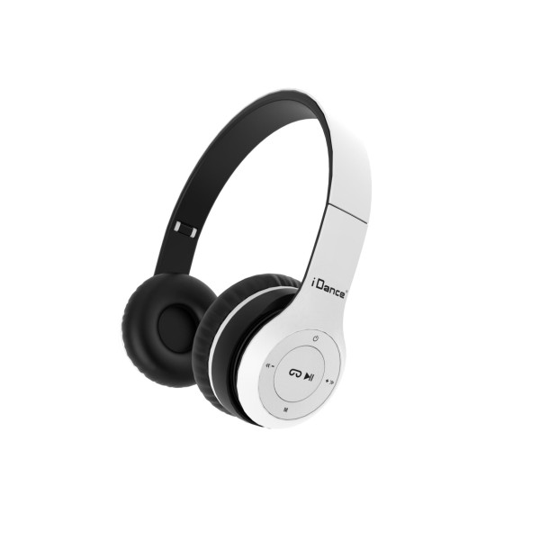 Idance Hoofdtelefoon Draadloos Wit Metal |