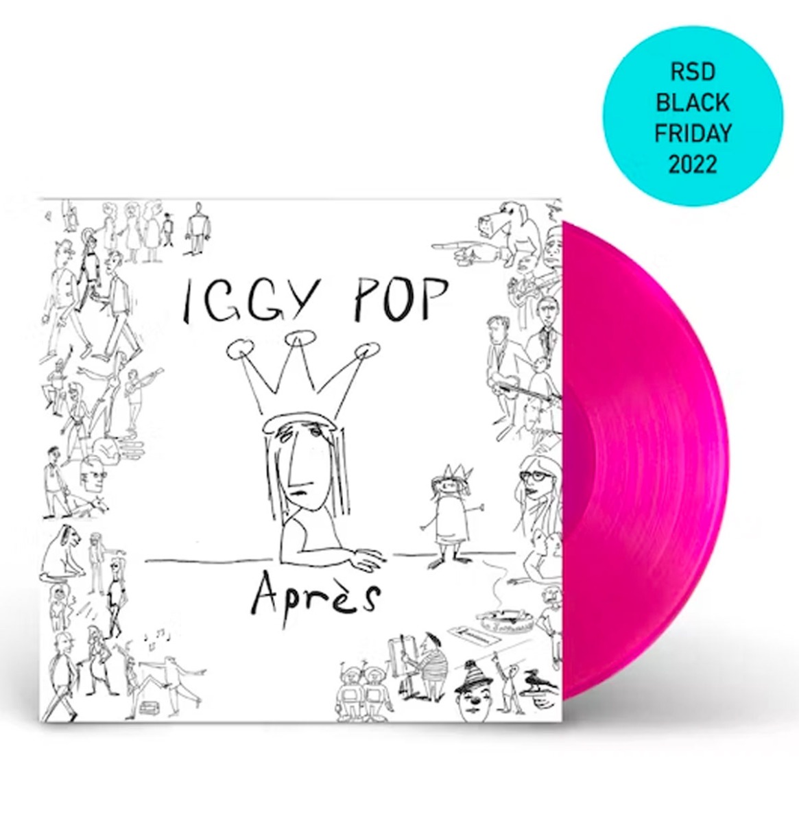 Iggy Pop - Après (Gekleurd Vinyl) (Record Store Day Black Friday 2022) | 10% korting (LP) | Fiftiesstore