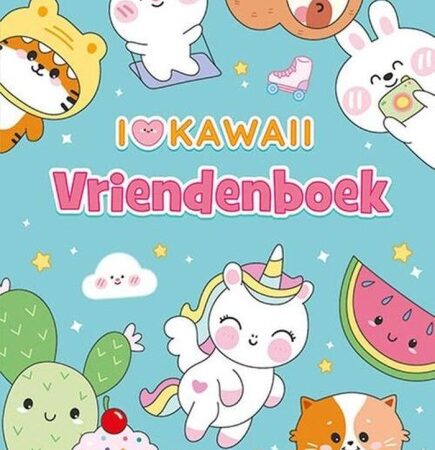 Ik Hou Van Kawaii Vriendenboek | Deltas
