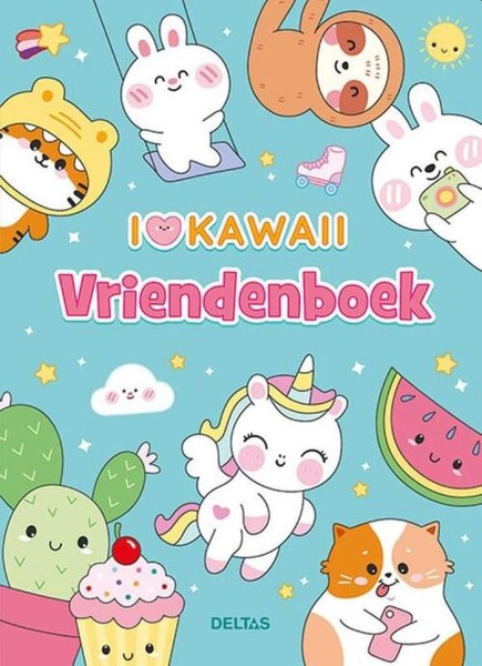 Ik Hou Van Kawaii Vriendenboek | Deltas