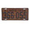 Illinois - 1935 Originele Kentekenplaat | The Dutch Pickers