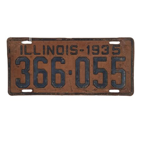 Illinois - 1935 Originele Kentekenplaat | The Dutch Pickers