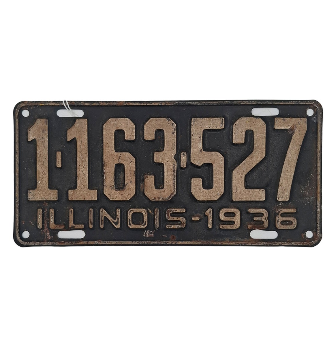 Illinois - 1936 Originele Kentekenplaat | The Dutch Pickers