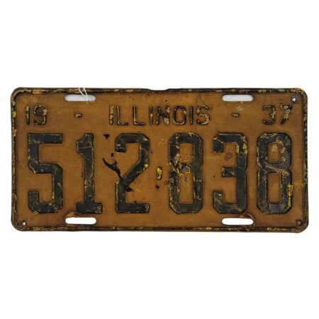 Illinois - 1937 Originele Ketenkenplaat | The Dutch Pickers