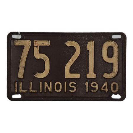 Illinois - 1940 Originele Kentekenplaat | The Dutch Pickers