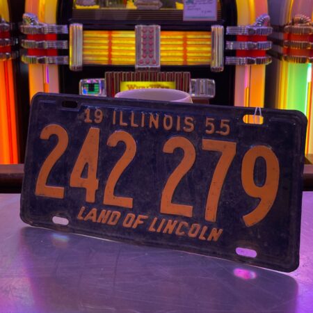 Illinois - Originele 1955 Amerikaanse Kentekenplaat | The Dutch Pickers