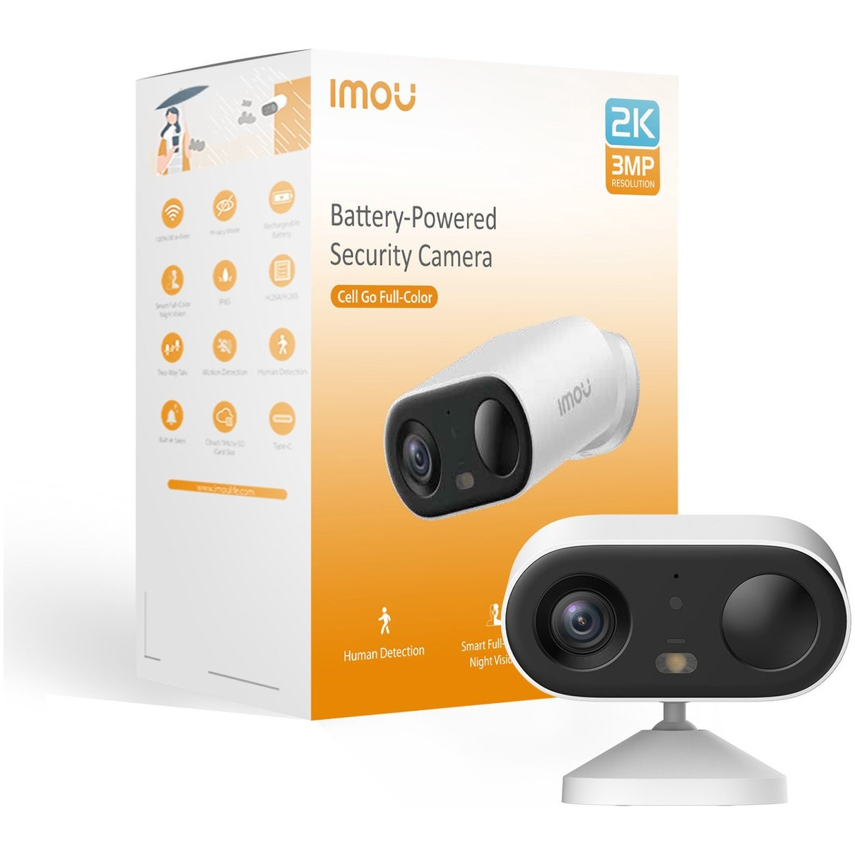 Imou Cell go Full color IP-camera Wit | Imou
