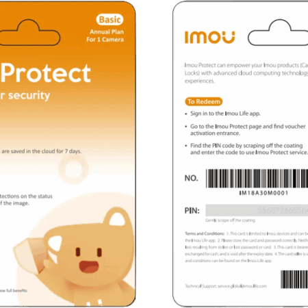 Imou Protect Basic Servicekaart 1 Jaar