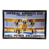 Imperial Airways Shell Petrol Emaille Bord - 38 x 25cm | Shell