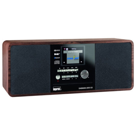 Imperial DABMAN i200 CD Hybride radio Bruin | Imperial