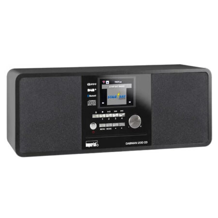 Imperial DABMAN i200 CD Hybride radio Zwart | Imperial