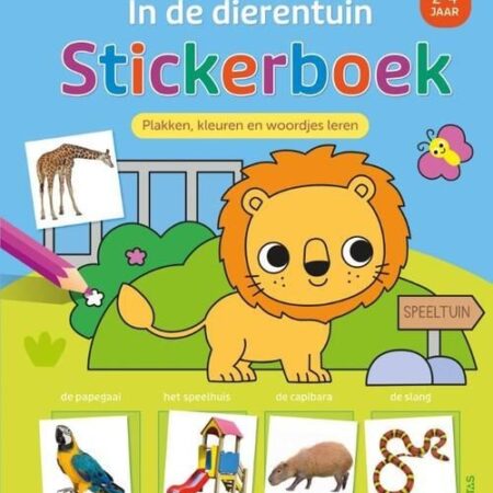 In De Dierentuin Stickerboek - Plakken