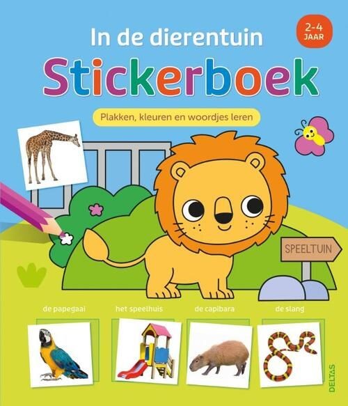 In De Dierentuin Stickerboek - Plakken