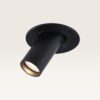 Inbouwspot Myroni nero - Diameter 67mm - Inbouwdiepte 50mm - G9-fitting - IP20 voor binnen - Zwart - Met doorlusbedrading | LUSENZ