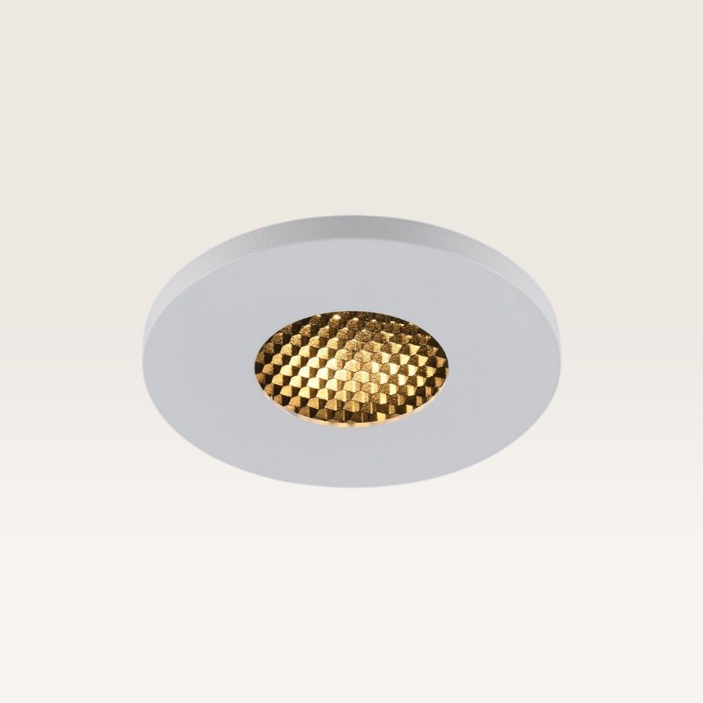 Inbouwspot Ulvion bianco nova - Zaagmaat 60mm - GU10-fitting - IP20 voor binnen - Wit - Met doorlusbedrading | LUSENZ