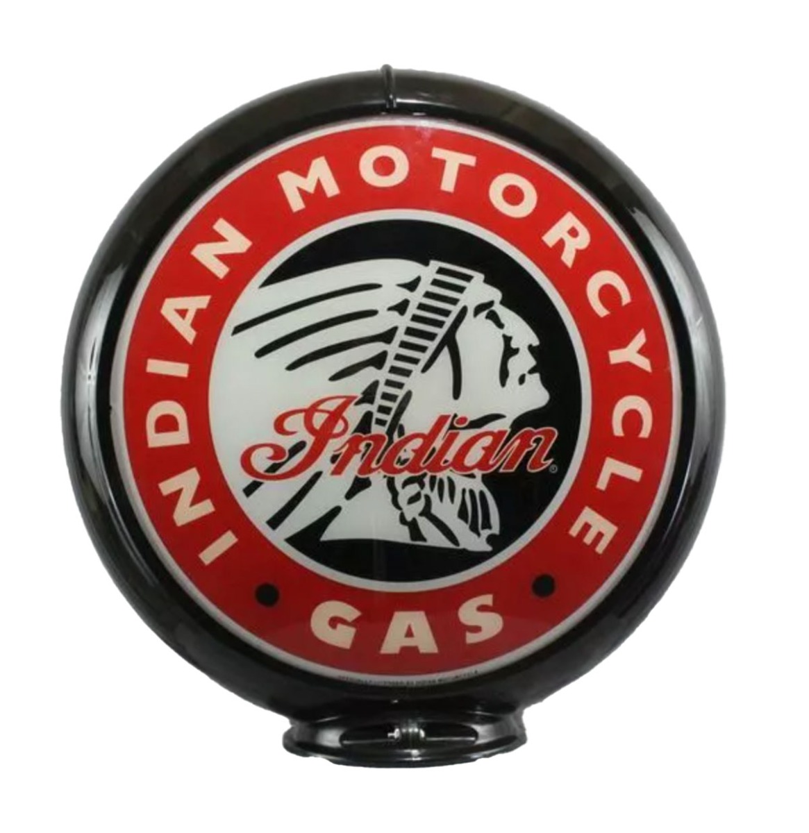 Indian Motorcycles Gas Logo Benzinepomp Bol - Glazen Lenzen | Indian Motorcycles