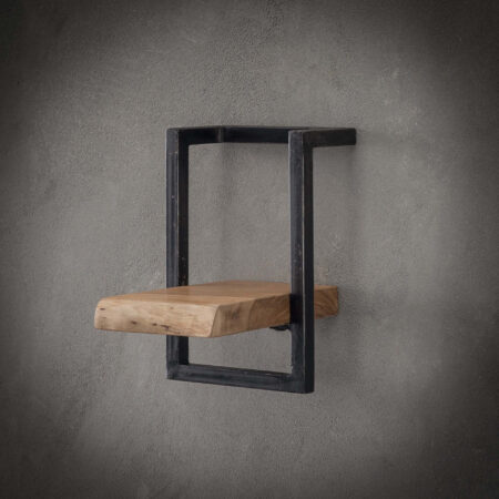 Industriële Wandplank 'Buster' 20cm | LifestyleFurn