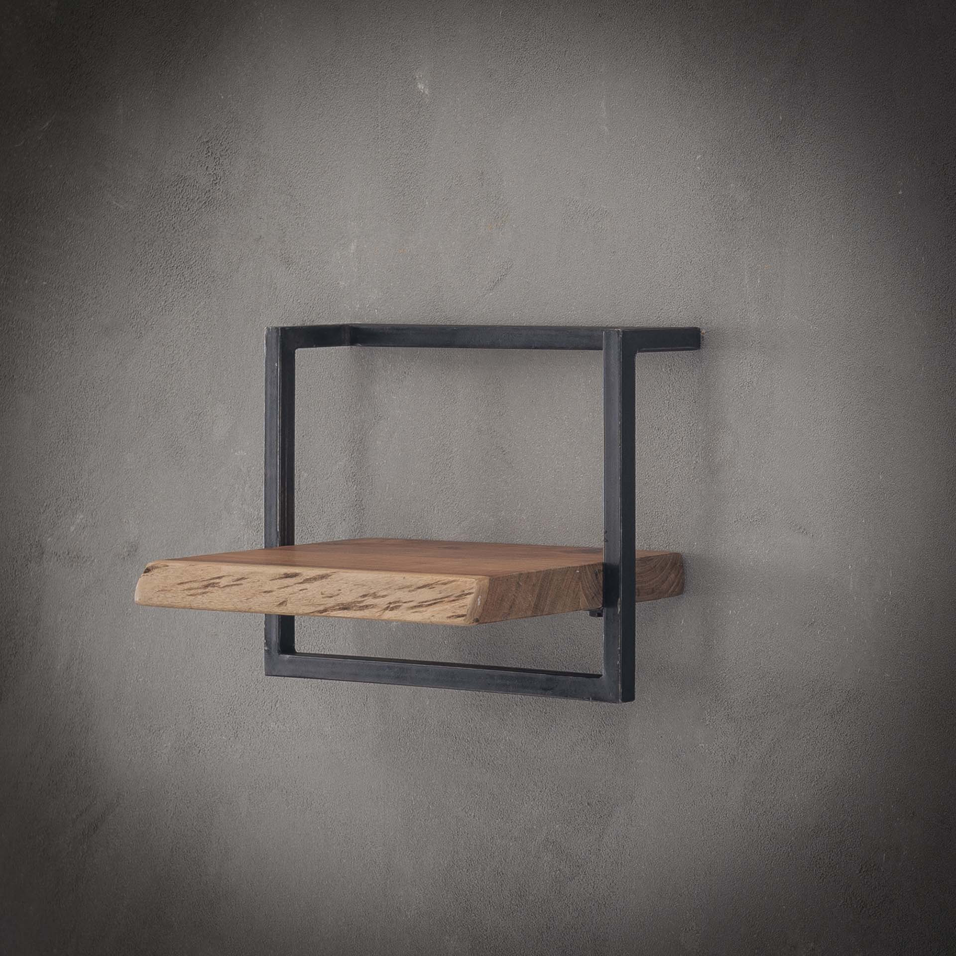 Industriële Wandplank 'Buster' 40cm | LifestyleFurn