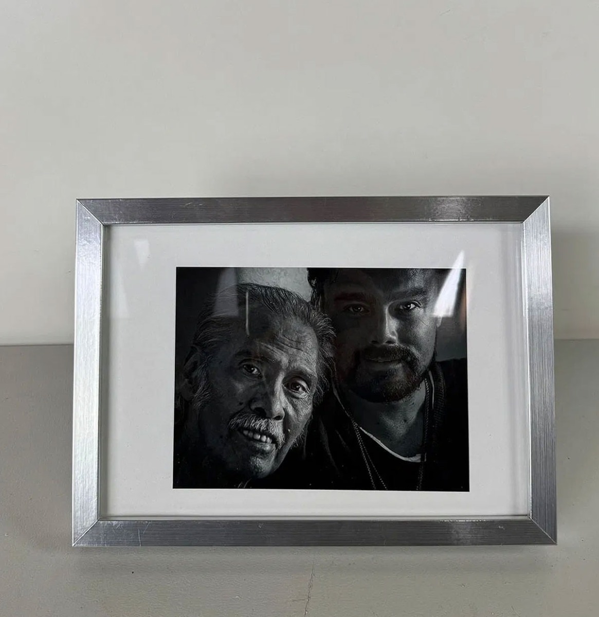 Ingelijste Foto Andy Tielman (The Tielman Brothers ) en Dinand Woesthoff (Kane) 2011 | Fiftiesstore