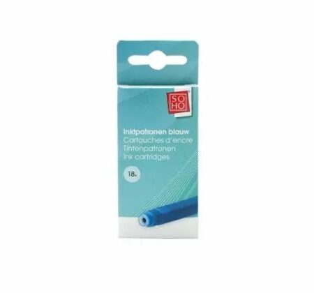 Inktpatronen Blauw Soho 18/Bls | Soho