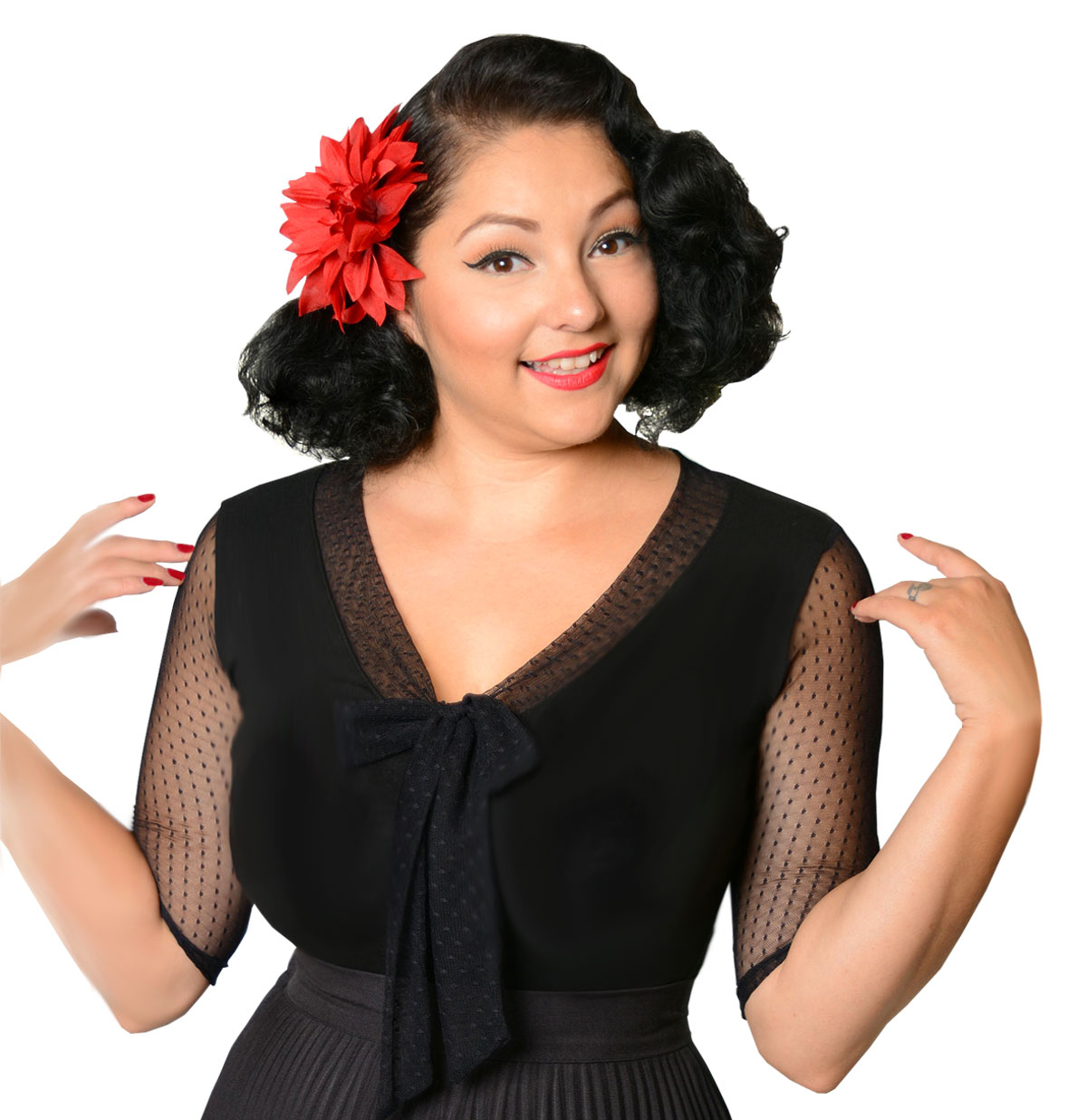 Inspiration Top Black-XXXL | 25% korting | Heart of Haute