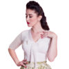 Inspiration Top Ivory-XXXL | 25% korting | Heart of Haute