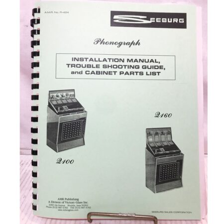 Installation Manual - Seeburg Model Q100 And Q160 | Seeburg