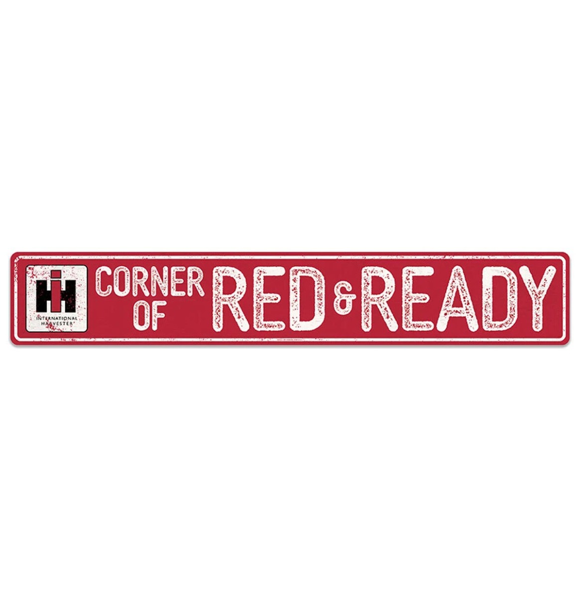 International Harvester Street Sign McCormick Farmall - Metaal Bord Met Relief 91