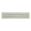 Intersteel Briefplaat met veer - nikkel mat | Intersteel