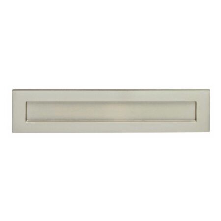 Intersteel Briefplaat met veer - nikkel mat | Intersteel